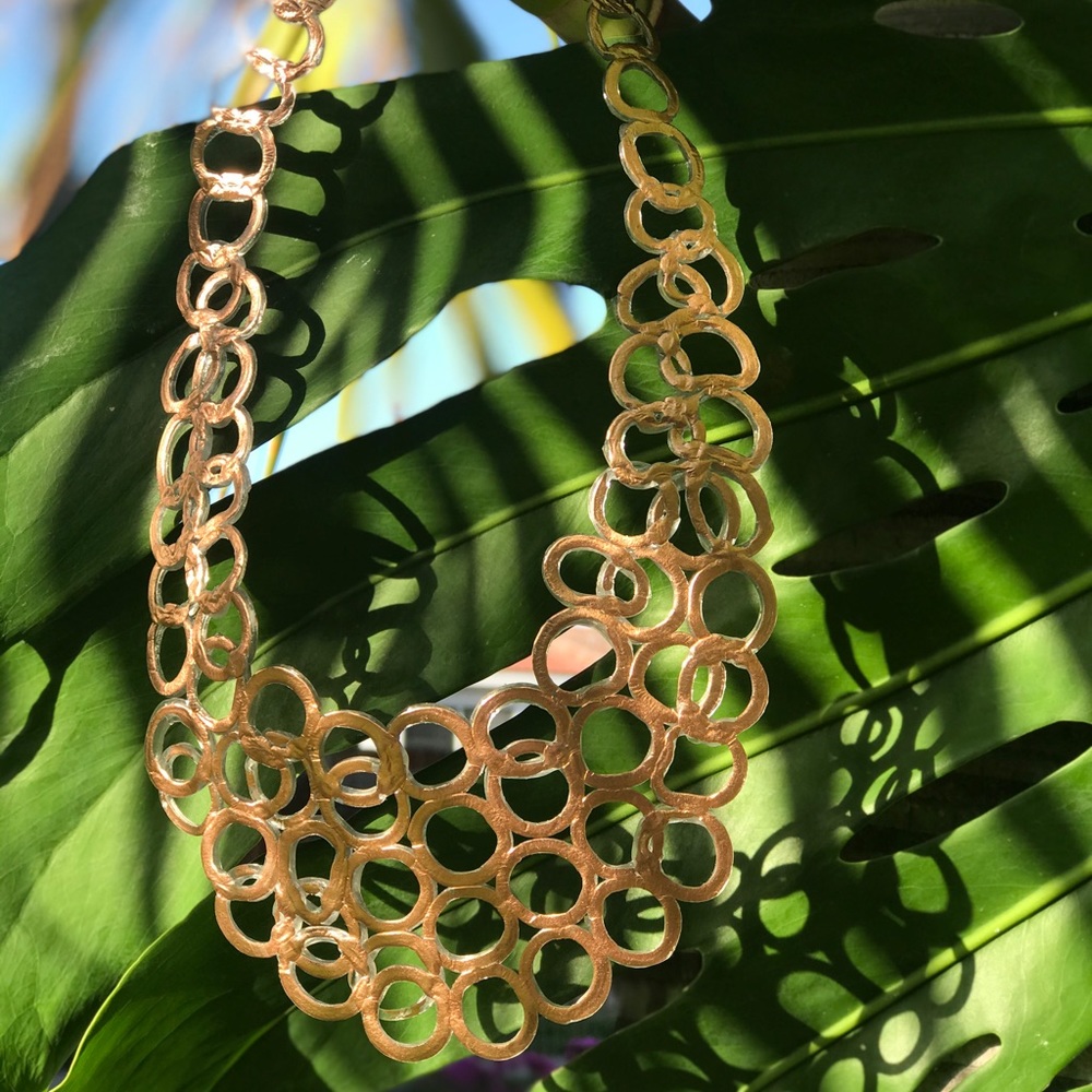 Urban Statement Necklace 🌞 | Two-Sided | Waterproof Vibes